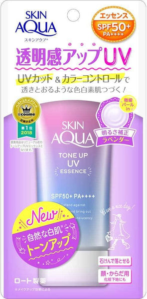 Skin Aqua Tone Up UV Essence Sunscreen Japan With Love