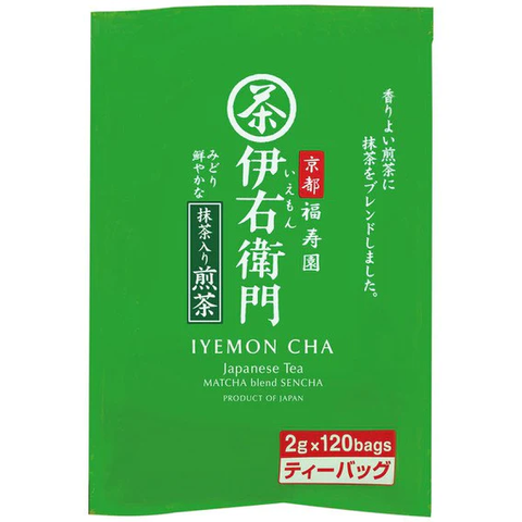 Iyemon Cha Matcha Blend Sencha Japanese Tea combines the taste of traditional Japanese sencha with the subtle matcha flavor