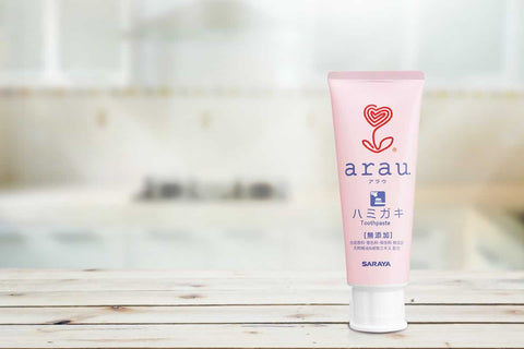 Saraya Arau toothpaste brings a natural freshness and gentle care for your oral care