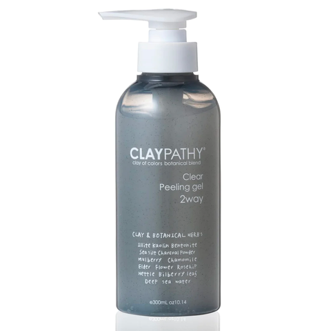 Claypathy Clear Peeling Gel Exfoliating Face Body Heel Elbow Knee is the perfect solution for soft and glowing skin.