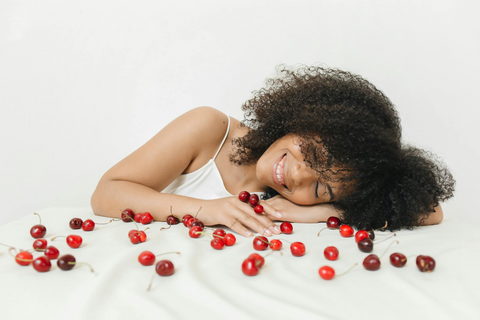 You can create a DIY cherry-infused face mask by blending fresh cherries with honey and yogurt for a nourishing and brightening treatment