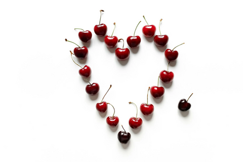 The natural acids in cherries help exfoliate dead skin cells, revealing a brighter complexion