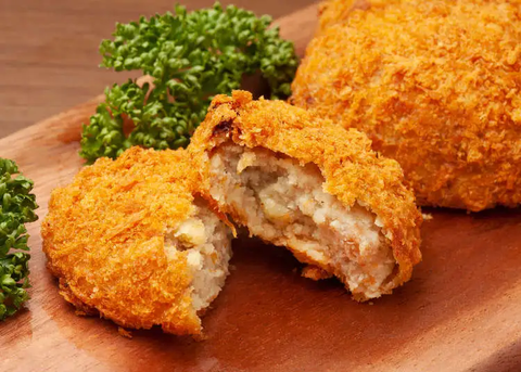 Crispy Japanese croquettes with flavorful fillings