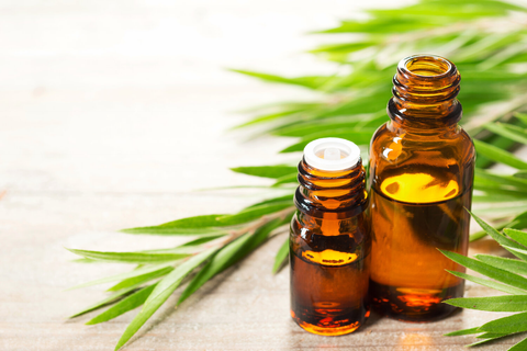Tea tree oil is an effective way to treat dandruff at home.