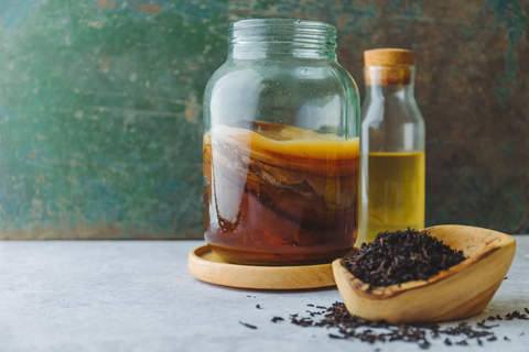 Kombucha extract helps nourish your skin with the power of fermented tea