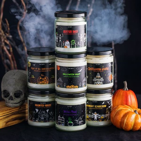 Scented candles are an interesting Halloween gift for you