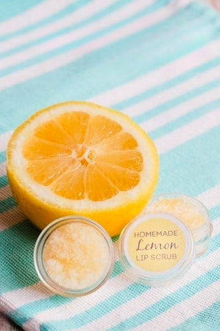 Lemons are recognized for their invigorating fragrance and natural whitening characteristics, which make them a valuable inclusion in a lip scrub