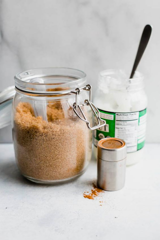 Homemade lip scrubs often feature brown sugar due to its finely textured nature, which ensures a gentle application on the sensitive skin of the lips