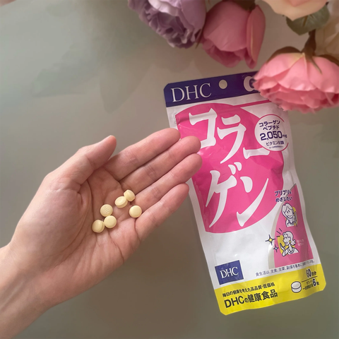 The recommended dosage of DHC Collagen is 1,000 to 3,000 milligrams per day