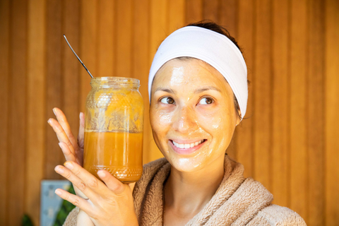 You can create your own rejuvenating honey face masks at home for glowing, nourished skin