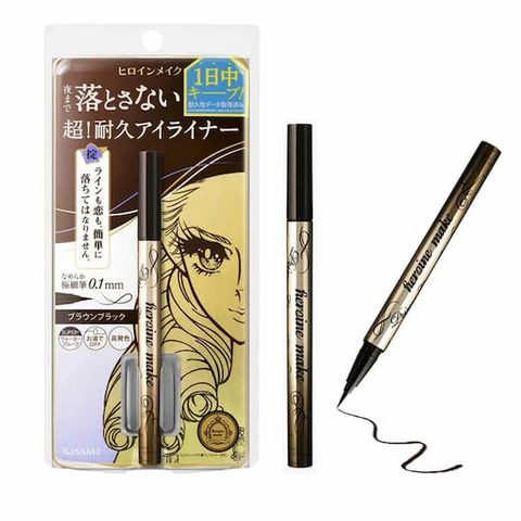 Heroine Make Prime Liquid Eyeliner Rich Keep 02 Brown 0.4ml - Heroine Make Eyeliner