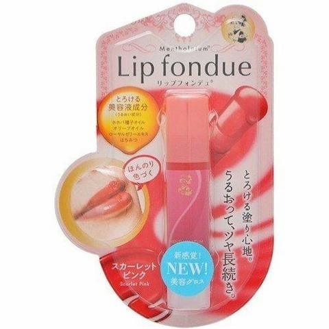 Mentholatum Lip Fondue 4.2g Scarlet Pink