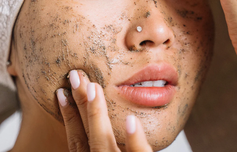 Exfoliating your face at least once or twice a week