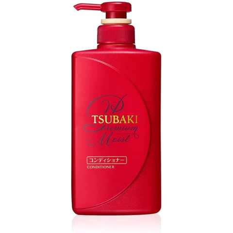 Using Tsubaki Premium Moist Shampoo and Conditioner gives you beautiful hair