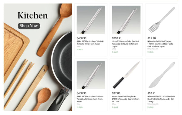 Japan With Love's Japanese kitchenware collection for you