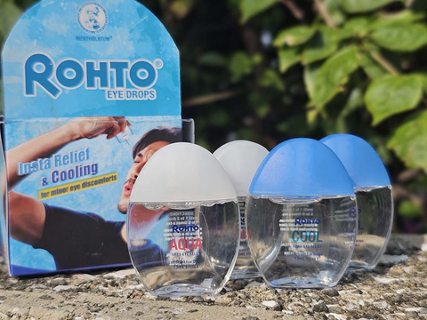 ROHTO offers various eye drops to address different symptoms