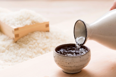 In sake skincare, sake is directly applied to the skin or incorporated into skincare products