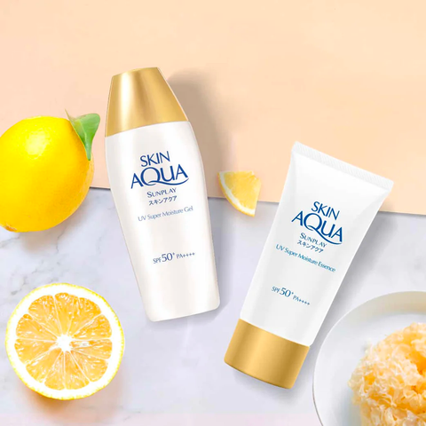 This is one of Skin Aqua's popular products, providing a high level of sun protection (SPF 50+) against both UVB and UVA rays.