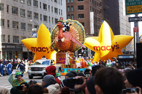 Watching Macy's Parade is a Thanksgiving tradition, with colorful floats and energetic performers delighting spectators