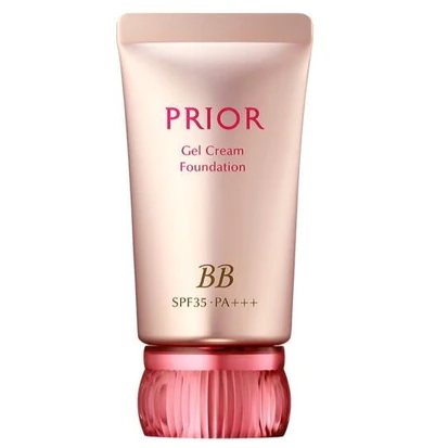 Shiseido's Prior BB Gel Cream is perfect for dry skin, providing both hydration and UV protection with its SPF35 and PA+++ rating