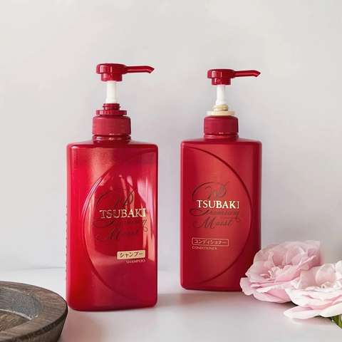 Tsubaki Premium Moist Shampoo & Conditioner