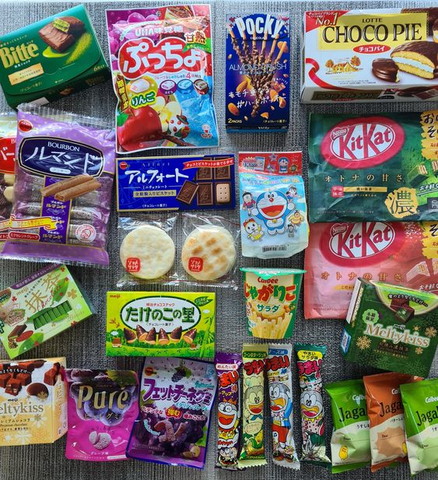 offer iconic snacks like Pocky and traditional sweets like mochi, catering to sweet and savory cravings