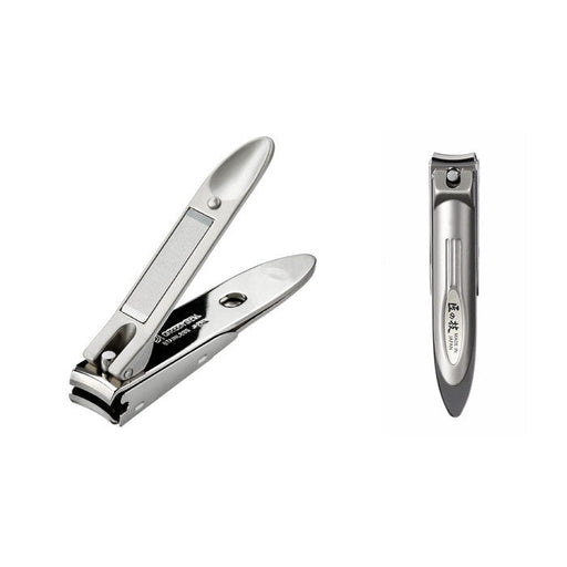 Green bell stainless steel catcher nail clippers (straight blade