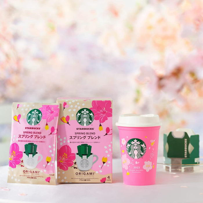 Starbucks Origami Spring Blend With Reusable Cup