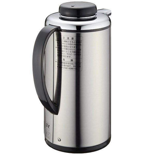 TIGER Non-Electric Stainless Steel Thermal Air Pot Beverage Dispenser with  Swivel Base 2.2L