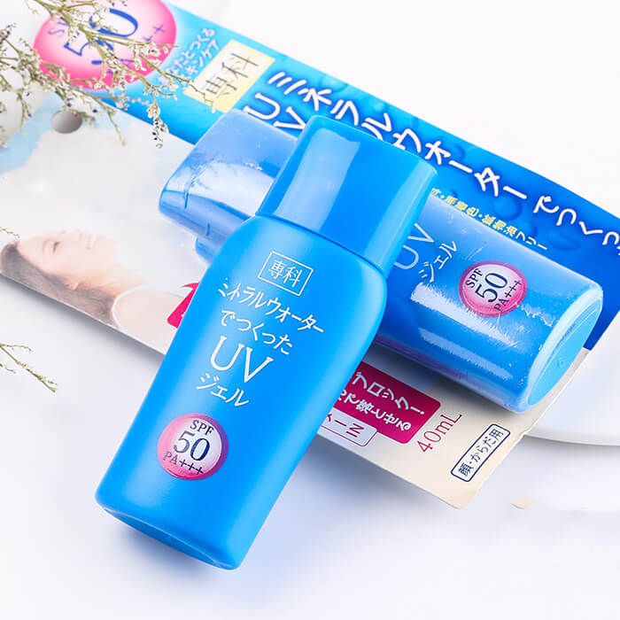 shiseido senka mineral water uv gel