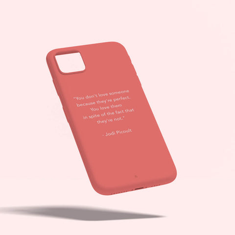 Customise your phone case with your favourite valentines day quote