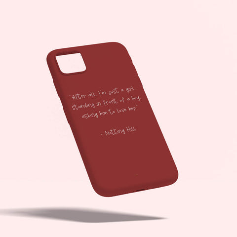 Custom Quote Valentine's Day Themed Phone Case