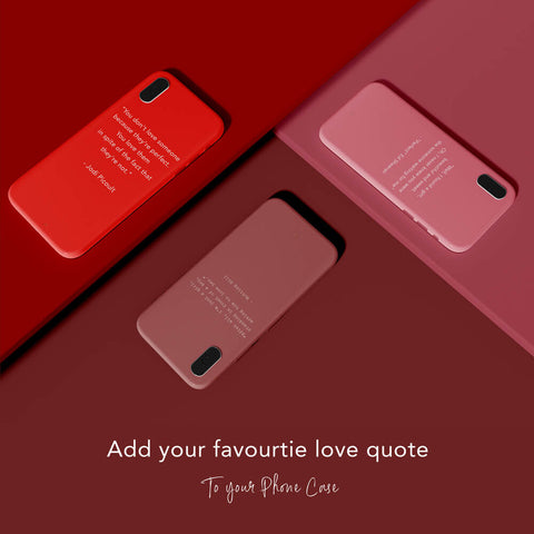 Custom Quote Valentine's Day Themed Phone Case Sale priceRegular price