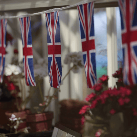 Image of British Union Jack flags