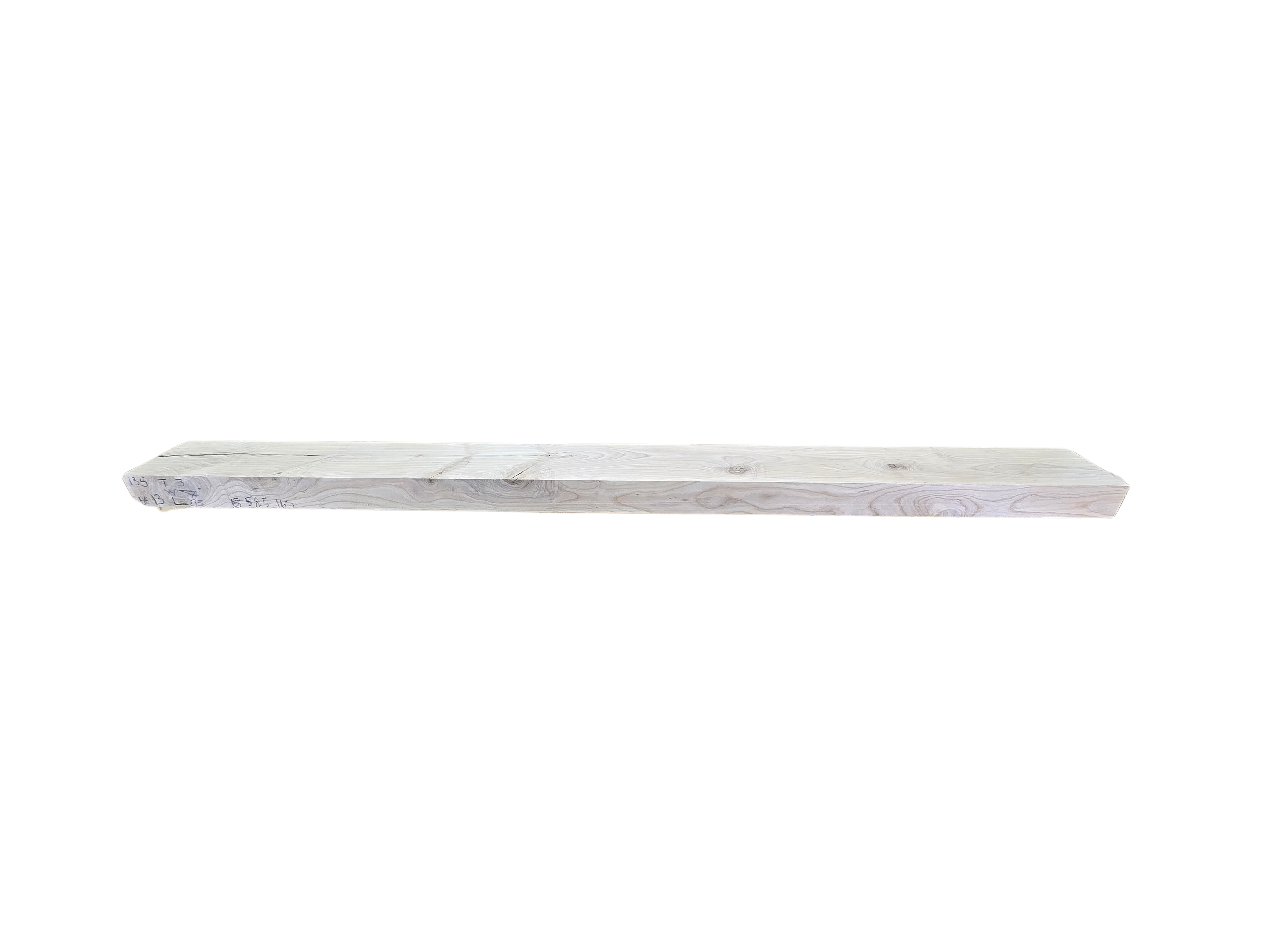 Mantel ash7"x3"85" mtl135