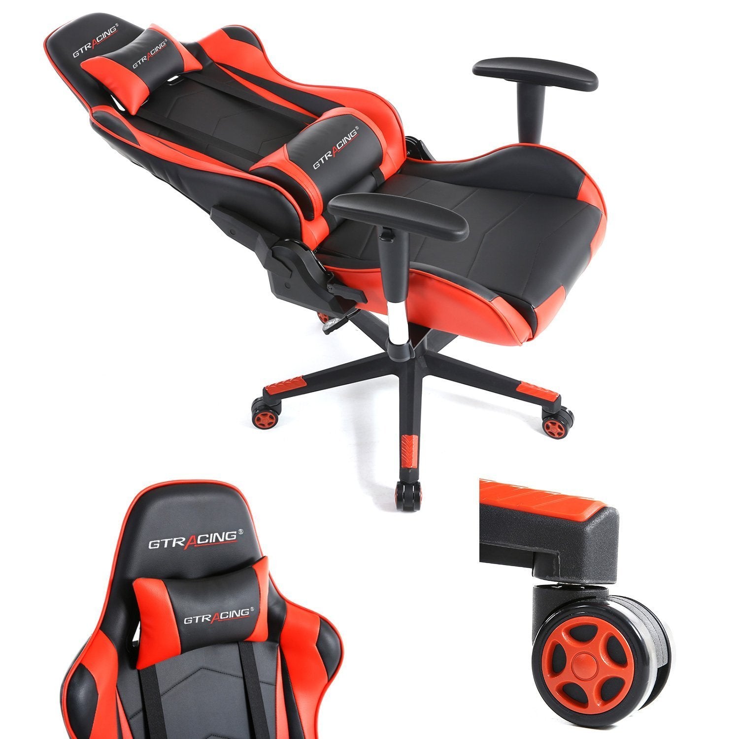 gtracing gaming chair gt099 red