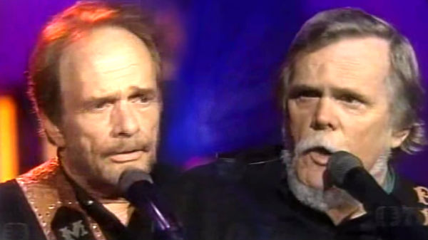 Merle Haggard and Johnny Paycheck - Old Violin (Live) (WATCH) | Country ...