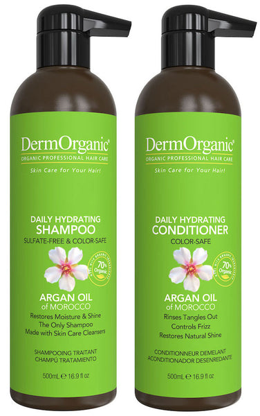 Dry Hair Duo Shower Size DermOrganic Official Shop