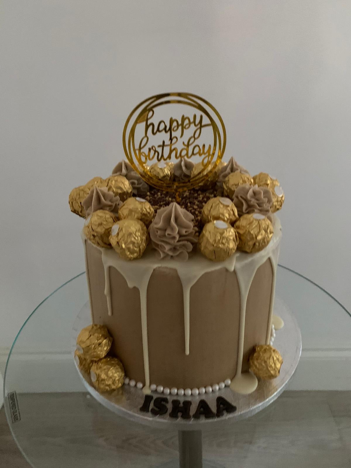 Order Almond Rocher Cake Online, Price Rs.949 | FlowerAura