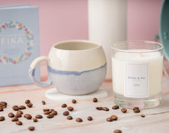 Mollie & Sky luxury candle Zephyr and coffee
