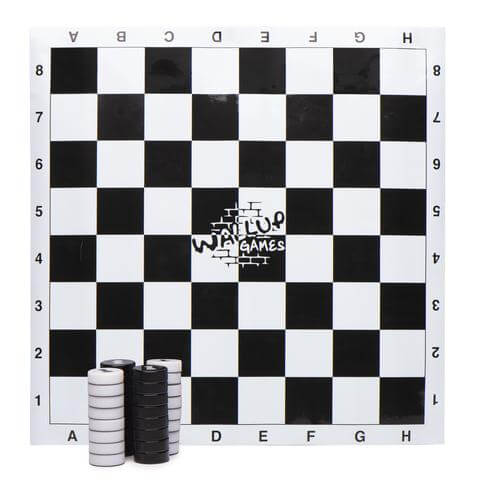 Next Level Chess & Checkers Wall Mat