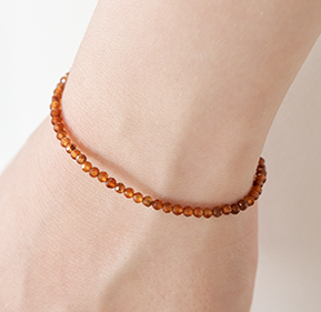handmade gemstone beaded bracelet