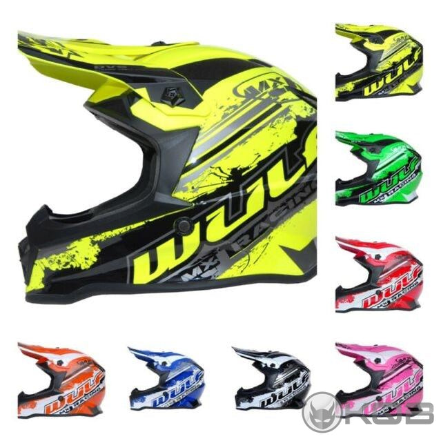 wulfsport kids helmet