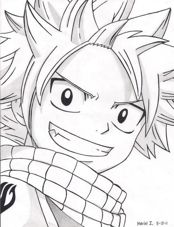 Dessin de Natsu Fairy Tail