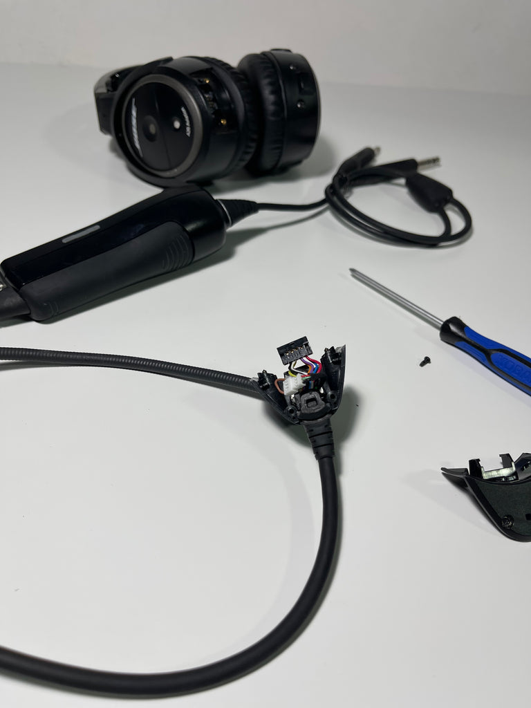 Bose A20 Microphone Removal