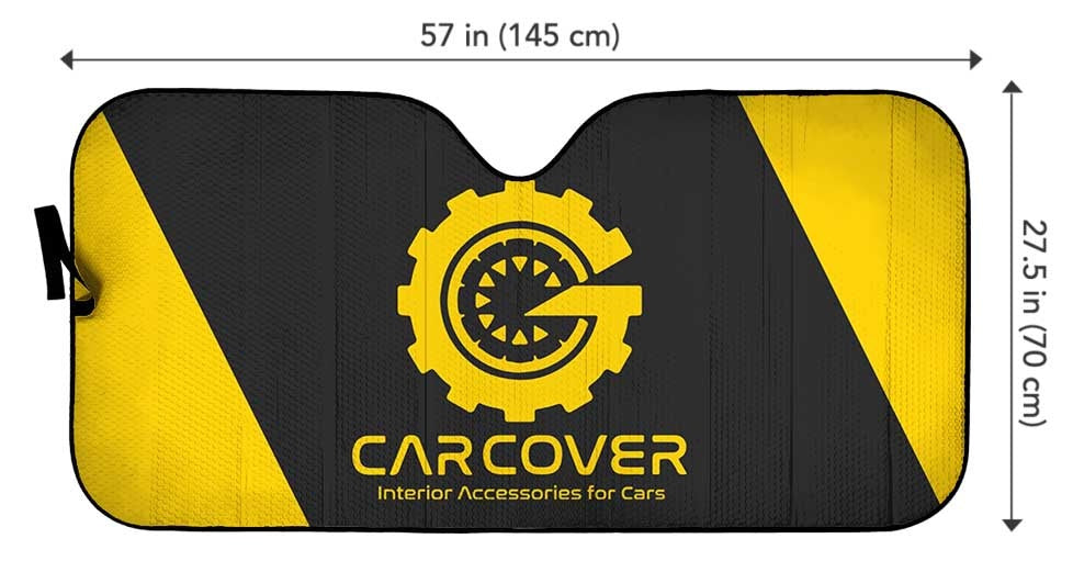 Gearcarcover - Car Front Sunshade Size