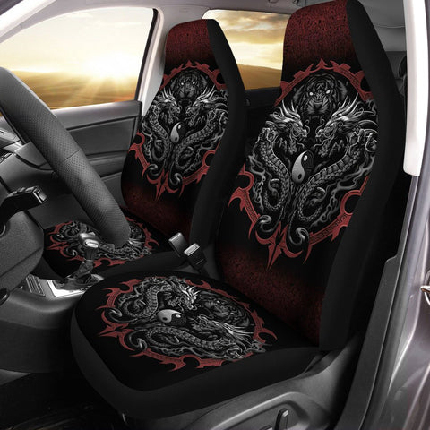 Rising Bengal Dragon Car Seat Covers