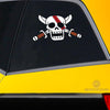 Red Hair Pirates Flag Car Sticker Custom One Piece Anime Car Accessories - Gearcarcover - 2