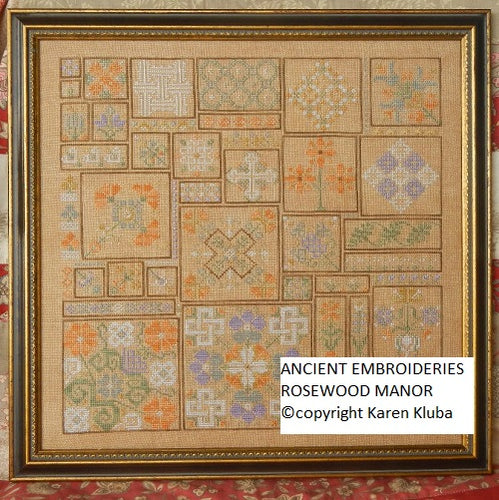 Rosewood Manor Dogwood Lace - Cross Stitch Pattern - 123Stitch