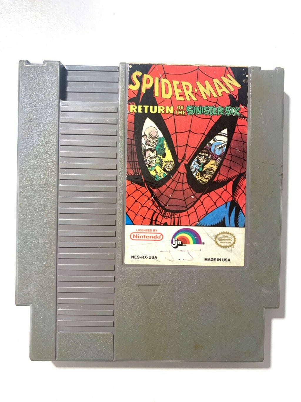 Spider-Man: Return of the Sinister Six ORIGINAL NINTENDO NES GAME Test –  The Game Island